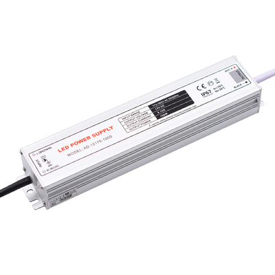 درایور منبع تغذیه نوار LED 100 وات ضد آب ترانسفورماتور روشنایی فضای باز 12 ولت 24 ولت ولتاژ پایین