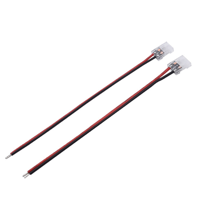 2 پین Line To Strip کانکتور LED با کابل 6 میلی متر 8 میلی متر عرض PCB 10 میلی متر