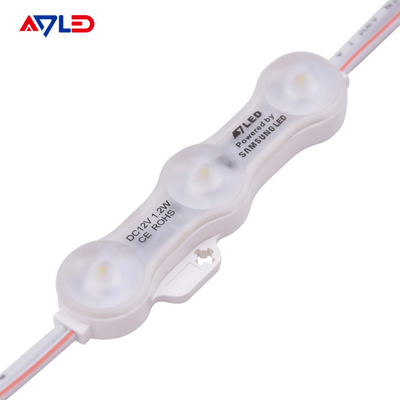 ماژول LED سامسونگ منبع نور تزریق SMD 2835 3 لامپ گرم سفید 12 ولت ضد آب IP68