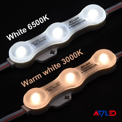 ADLED Chip 3 ماژول LED با زاویه پرت 170 درجه برای جعبه های نوری عمق 80-200 میلی متر