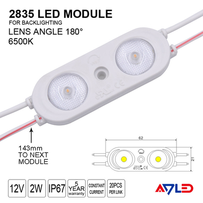 2835 SMD 12V 24V ماژول LED  مدولار نور مدولار تزریق جریان ثابت سفید برای حرف کانال