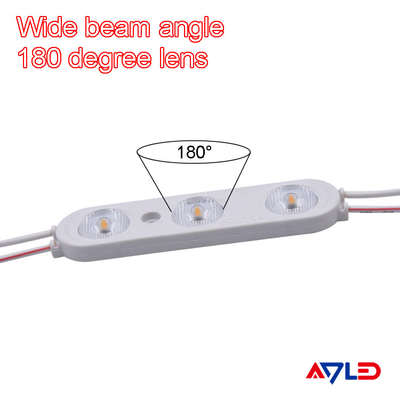 چراغ های ماژول LED  3 LED سفید SMD 2835 3W 12V ضد آب برای علائم