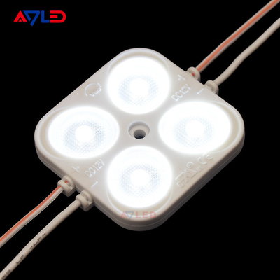 ماژول نور LED تزریق با لنز برای حروف علامت DC24V 4 LED 2W IP67 آماده ارسال