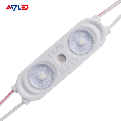 چراغ های ماژول LED 3000K نشانه روشنایی ضد آب 12 ولت 2 گرم سفید 2835 SMD