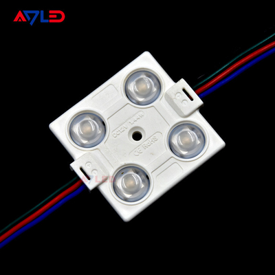 چراغ های ماژول LED RGB 12 ولت 1.44 وات 4 ماژول ماژول ضد آب 5050 SMD برای علامت تبلیغاتی LED