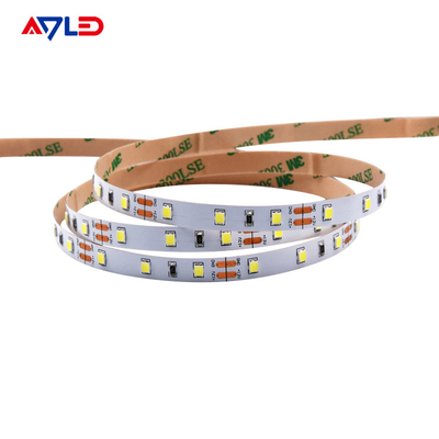 2835 چراغ نوار LED قابل برش در فضای باز ضد آب 12 ولت سفید قرمز سبز آبی زرد