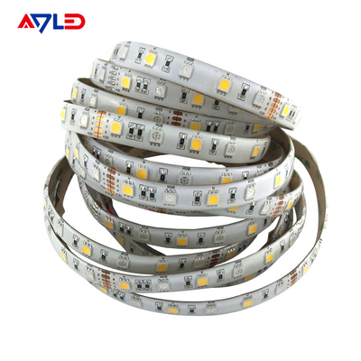 60leds / M SMD 5050 RGBW LED Strip روشنایی بالا برای روشنایی تزئینات داخلی