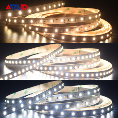 چراغ های نواری LED سفید قابل تنظیم در فضای باز CCT آدرس پذیر 2835 Lumileds 120 LED در هر متر