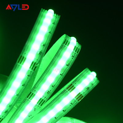 چراغ های نوار LED انعطاف پذیر چند رنگ با چگالی بالا نوار LED 5 در 1 COB قابل تنظیم