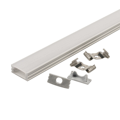 1706 LED آلومینیوم Extrusion Profile Recessed برای نوار LED مناسب برای داخلی و خارجی