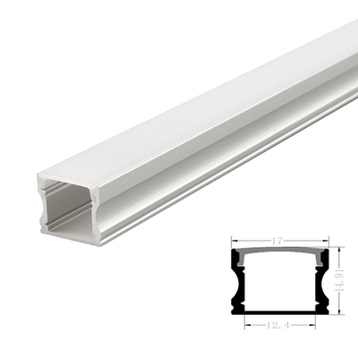 نور پروفایل LED خطی ALU نصب شده بر روی سطح با پخش کننده برای نوار LED