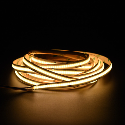 COB CCT 640 LEDs نوار روشنایی چگالی بالا انعطاف پذیر FOB برای کابینت کتاب قفسه اتاق خواب