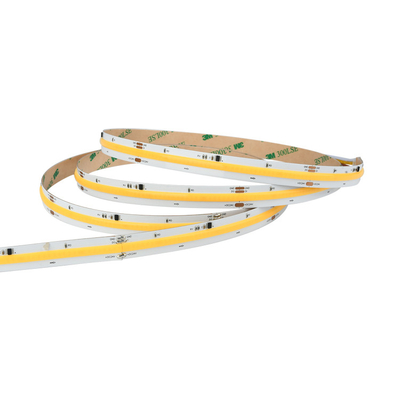 چراغ نوار LED با تراکم بالا بدون نقطه انعطاف پذیر 420 LED / m سفید خالص دیجیتال COB