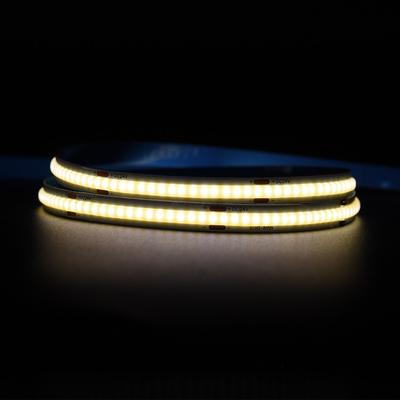نور نوار لچکدار COB LED با 320 LED در 3000K 4000K یا 6500K CE و RoHS گواهینامه 24V یا 12V
