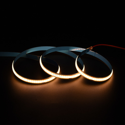 High CRI90 Flex 320leds Reel To Reel COB LED Strip DC24V 21W/M COB چراغ خطی LED
