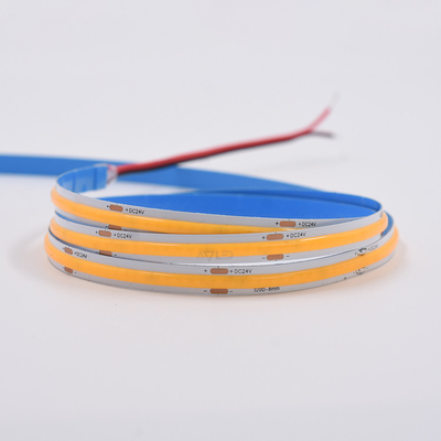نور نوار لچکدار COB LED با 320 LED در 3000K 4000K یا 6500K CE و RoHS گواهینامه 24V یا 12V