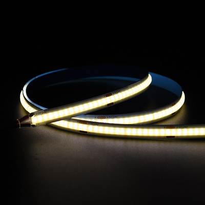 چراغ نوار لچکدار COB LED - 24V ، 320 LED ، دمای رنگ 3000K ، عرض 8 میلی متر ، گارانتی 3 ساله - LED Adled.
