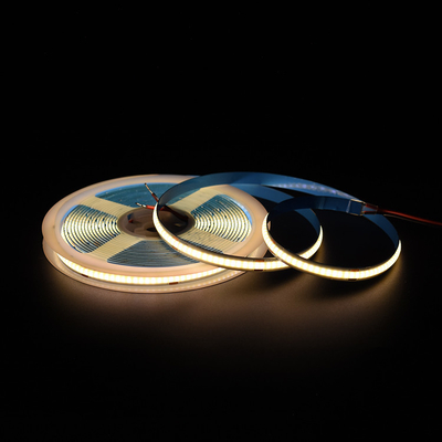چراغ نوار لچکدار COB LED - 24V ، 320 LED ، دمای رنگ 3000K ، عرض 8 میلی متر ، گارانتی 3 ساله - LED Adled.