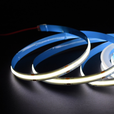 نوری نوار LED5M Dot Free Uniform Illumination Chip on board LED strip lighting 12W/M Flexible Led Strip Cob 12Vtape lig