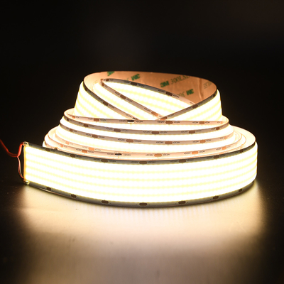ADLED 30MM صفحه PCB 1600leds نوار LED انعطاف پذیر DC24V نوار COB 90 CRI انعطاف پذیر یونیفورم 40w / M