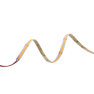 528 LED در هر متر Cob LED Strip Light 10W / M 12v / 24v سفید گرم و سرد سفید LED TAPE light