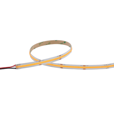 528 LED در هر متر Cob LED Strip Light 10W / M 12v / 24v سفید گرم و سرد سفید LED TAPE light