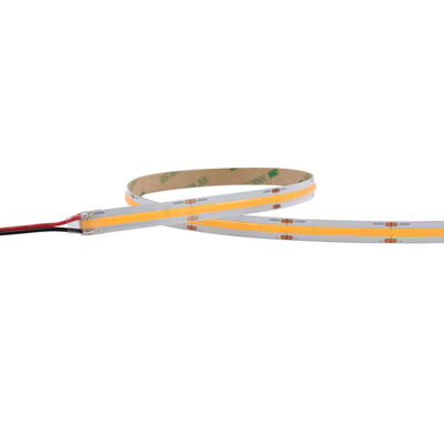 528 LED در هر متر Cob LED Strip Light 10W / M 12v / 24v سفید گرم و سرد سفید LED TAPE light