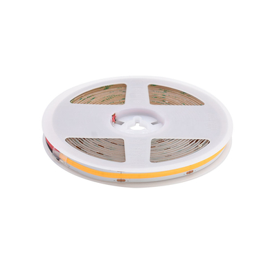 8mm عرض 5M طول برش آزاد تراکم بالا تزئینات نورپردازی انعطاف پذیر سفید Cob نوار LED