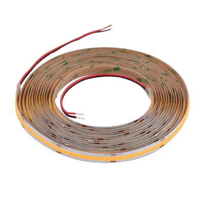 528 LED در هر متر Cob LED Strip Light 10W / M 12v / 24v سفید گرم و سرد سفید LED TAPE light