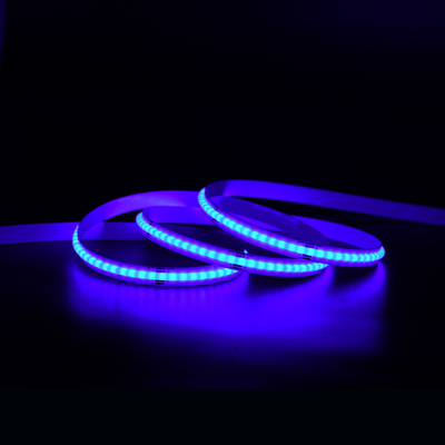 576LEDs/m COB RGB LED Strip Light 3 سال گارانتی DC24V 10mm PCB Borad IP20/IP65