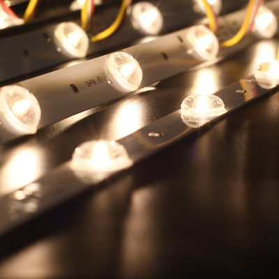 راه حل حرفه ای برای میله های نور پس زمینه LED 38 اینچی برای لایت باکس سقف کشسان با عمق 40-150 میلی متر