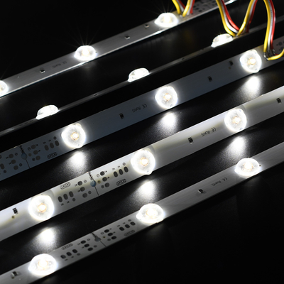 3030 2835 نور پس زمینه نوار LED برای لایت باکس SEG کشش پارچه CCT (3000-7500K) زاویه 178 پرتو roll up banne
