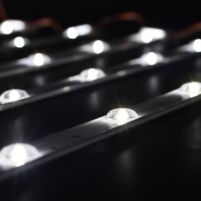 UL CE ROHS با طول سفارشی 24 ولت 12 ال ای دی/متر انعکاس منتشر نوار LED قابل تنظیم با نور پس زمینه برجسته سازنده