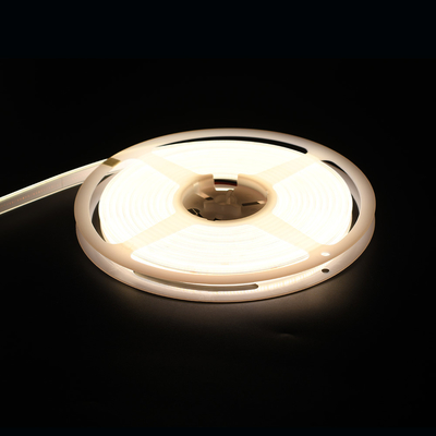 COB DC24V انعطاف پذیر LED نوار نور 480leds / m Reel To Reel رنگ سفید دمای IP20 با 3 سال گارانتی