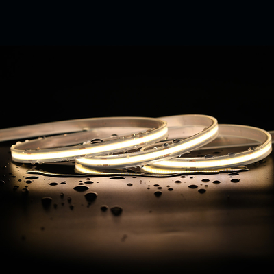 8MM PCB عرض انعطاف پذیر COB نوار نور LED با 480 LED و گواهینامه CE RoHS UL