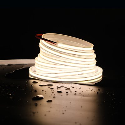 8MM PCB عرض انعطاف پذیر COB نوار نور LED با 480 LED و گواهینامه CE RoHS UL
