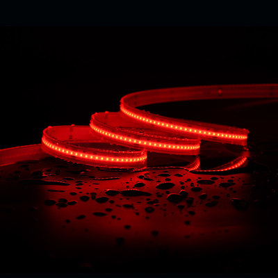 IP20 Rgbw Rgb Cob Led Strip Light 12V 24V پیکسل انعطاف پذیر انتشار آدرس قابل دسترسی Cob led strip