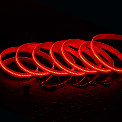 سرد سفید فوق العاده روشن RGB عرضه کننده های انعطاف پذیر 896 12v 24v Cob LED Strip Light