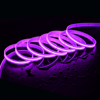 سرد سفید فوق العاده روشن RGB عرضه کننده های انعطاف پذیر 896 12v 24v Cob LED Strip Light