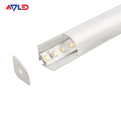10.4mm پروفایل آلومینیوم گسترده برای نوارهای LED سبک طراحی مدرن پروفایل آلومینیوم LED
