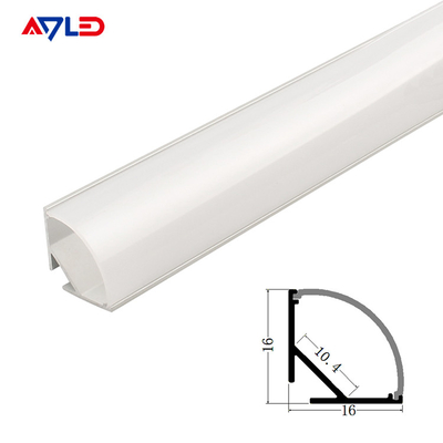 10.4mm پروفایل آلومینیوم گسترده برای نوارهای LED سبک طراحی مدرن پروفایل آلومینیوم LED