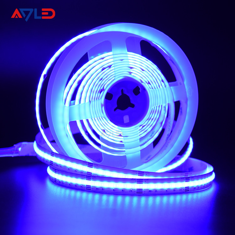COB 840 LED RGB CCT LED Strip 16W / M High Bright Dotless رنگارنگ نوار FOB LED برای دکوراسیون اتاق داخلی