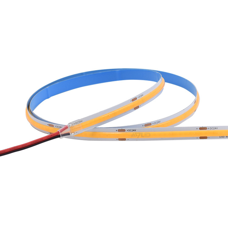 UL Cob Strip 8mm 10mm 320leds Cob Led Light در فضای باز آبپاش Cob Led Flexible Strip