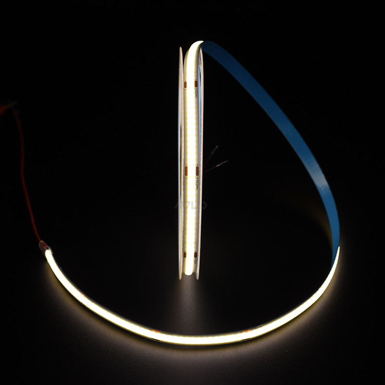 320 ال ای دی COB انعطاف پذیر LED Strip Light در 3000K / 4000K / 6500K CE و RoHS گواهینامه 24V / 12V