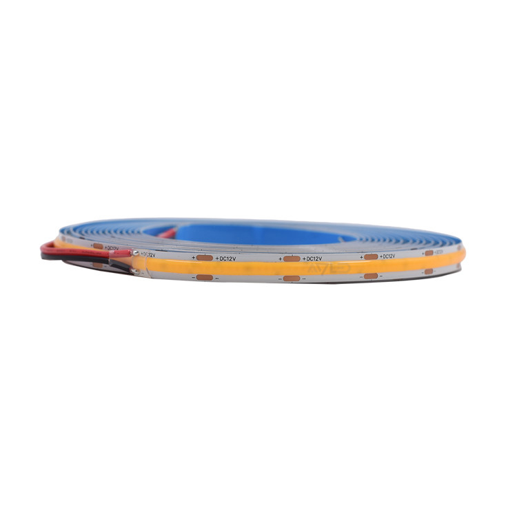 DC12V 24V ریل به ریل COB LED Strip Light 480 LED / m تراکم بالا نوار انعطاف پذیر 3000/4000/6500K