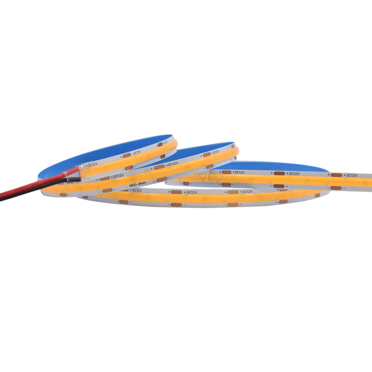 COB چراغ های نوار LED مقاوم در آب نوار انعطاف پذیر LED نوار نور 480LEDs / M 5M / 16.4FT DC24V رولر به رولر LED نوار نور