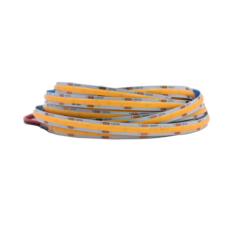 ریل تا ریل 10mm PCB Board IP20 Cob LED Lights Dotless COB LED Strip