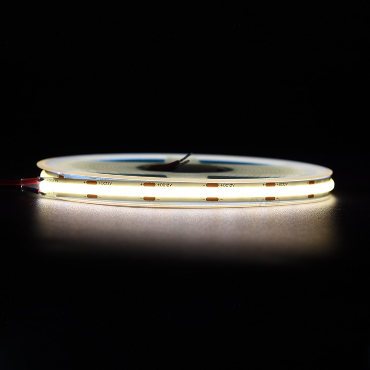 COB 480Leds/M Led Strip Licht CRI90 Hoge Densheid Led Soft Strip Chip On Board (چپ نرم لامپ های LED با ضخامت بالا)