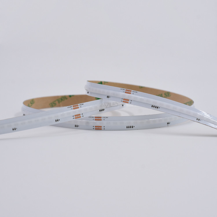 RGB Cob Led Strip 24V 630 Leds/m Chip on Board High Density Cob Strip Light (چپ بر روی صفحه با تراکم بالا)