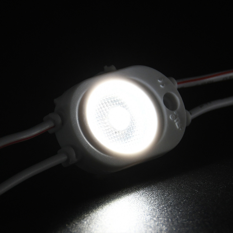 CE RoHS 1 چیپ LED 180 درجه 12 ولت ماژول های LED نور برای نشانه های LED نشانه های تجاری، چراغ های تزئینی کیفیت بالا